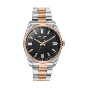 Visit the Sonata Store Sonata Poze Quartz Analog Black Dial Metal Strap Watch for Men-SP70033KM01W