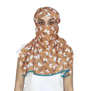 Switchon Rayon Mill dye Innovative scarf Hijab for women 12 yrs and above free size scarf - Proudly Made in India