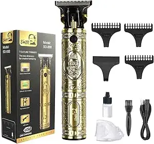 Professional Hair Clippers for Men Outliner Grooming Beard Trimmer Close Cutting Salon Cordless Rechargeable Quiet