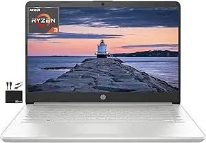 HP 14", AMD Ryzen 5 5500U, AMD Radeon Graphics, 8GB RAM, 256 GB SSD, Windows 11 Home (14-fq1025nr)