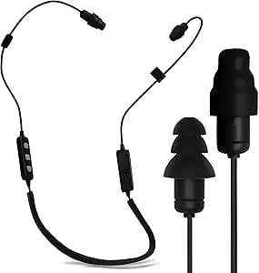 Plugfones Liberate 2.0 Wireless tooth In-Ear Earplug Earbuds- Noise Reduction Headphones