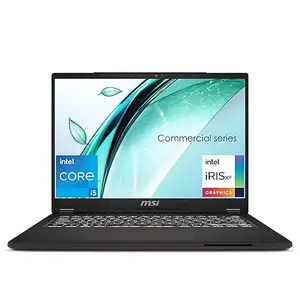 MSI Commercial 14 H, Intel 13th Gen i5-13420H, 36CM Business (16GB/512GB NVMe SSD/Windows 11 Pro/Intel Xe Graphics/Solid Grey/1.6Kg), A13MG-064IN
