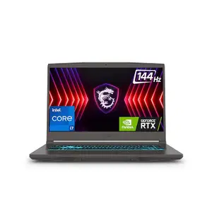 MSI Thin 15, Intel Core i7-12650H, 40CM FHD 144Hz Gaming (16GB/512GB NVMe SSD/Windows 11 Home/NVIDIA GeForce RTX 2050,GDDR6 4GB/Cosmos Gray/1.86Kg), B12UCX-1694IN