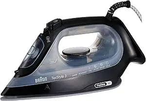 Braun TeXStyle Steam Iron, Si 3055 Bk."Min 1 year manufacturer warranty"