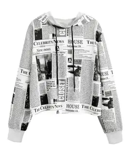 Visit the TOPLOT Store TOPLOT Women's Wool Blend Printed Hoodie with Hooded Neck & Full Sleeve (5132)