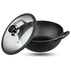 Vinod Legacy Pre-Seasoned Cast Iron Kadai