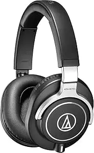 Audio Technica ATH M70X Closed Back Dynamic Professional Studio Monitor Headphones