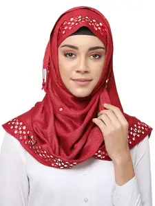 Momin Libas Viscose Muslim Islamic Fancy Stylish Casual Hijab Scarf For Women Girls