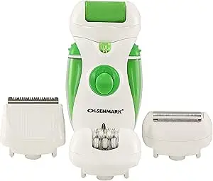 Olsenmark Omls3097 4 In 1 Rechargeable Lady Epilator
