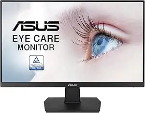 ASUS VA27EHE Eye Care Monitor, FHD (1920X1080), Ips, 75Hz, Frameless, Flicker
