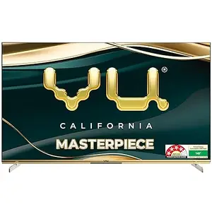Vu 139cm (55 inches) Masterpiece Frame Series 4K QLED TV 55MASTERPIECE (Armani)