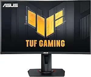 ASUS VG27WQ Tuf Curved Gaming Monitor, WqHD (2560X1440), 165Hz, Extreme Low Motion Blur, WLED/VA 27 inches