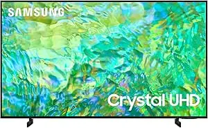 SAMSUNG 65-Inch Class Crystal UHD AU8000 Series - 4K UHD HDR Smart TV