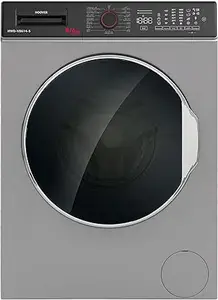 Hoover Washer Dryer 8/6 KG, Fully Automatic Front Loading Combo Washing Machine, 8 KG wash & 6 KG dry, 1400 RPM, Made in Turkey, HWD-V8614-S