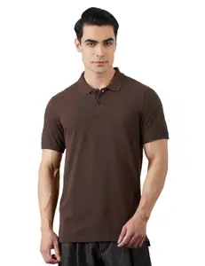 Brand: Amazon Brand - Symbol Amazon Brand - Symbol Men's Cotton Rich Solid Polo Tshirt | Collar Tshirts | Half Sleeves | Plain-Regular Fit (Available in Plus Sizes)