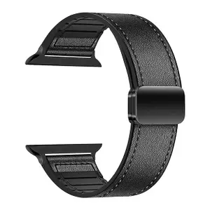 ACM Watch Strap Slide 42mm 44mm 45mm 46mm 49mm Leather Magnetic Silicone compatible with Fire-Boltt Gladiator Plus Bsw168 Smartwatch Belt Luxury Band