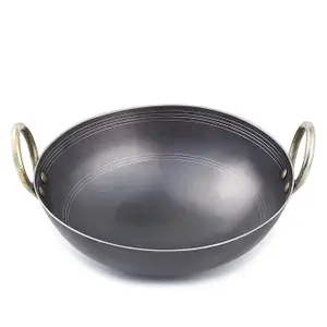 PTR Heavy Base Iron Kadhai | Kadai