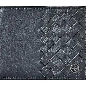 eske Hilary - RFID Blocking Bifold Wallet for Men - Genuine Leather - Holds Cards, Coins & Bills - Slim, Durable, Handcrafted - Stylish Everyday Use (Navy Blue)