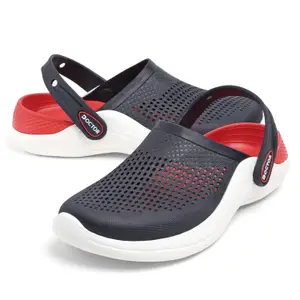 Brand: DOCTOR FEEL SOFT Men EVA Clogs with Adjustable Back Strap | Lightweight Cushioned Footbed | Anti-Slip Sole | Everyday Wear Indoor & Outdoor Sandals for Men