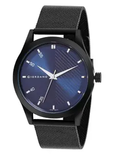 Visit the Giordano Store Giordano Analog Watch for Men Stylish Metal Strap| 3 Hands Mechanism with Water Resistant Wrist Watch GZ-50110