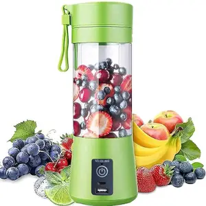 Portable USB Rechargeable Smoothie Blender, 380ml