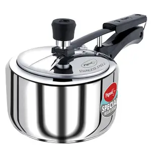 Pigeon by Stovekraft Stainless Steel Pressure Cooker 2 Litre Inner Lid
