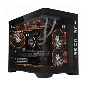 ALKETRON Icecube T100 - Gaming Desktop pc - i7 Core 14th Gen with RTX3050(8GB) Dedicated Graphics; 32GB RAM; 1TB SSD (Ready to use DDR4 CPU Tower Box Piece -Professional Edition)