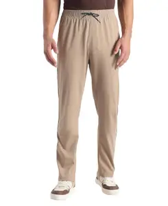 Visit the Jockey Store Jockey 9500 Men's Super Combed Cotton Rich Regular Fit Mid Rise Trackpants with Side Pockets