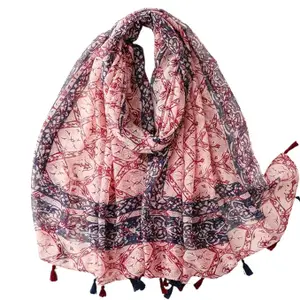 Printed Women Scarf | Scarf For Women Rectangle | 180 * 88cm