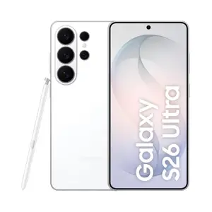 Samsung Galaxy S26 Ultra 5G (White, 12GB RAM, 256GB Storage) with Built-in Privacy Display, AI Phone, Photo Assist, Creative Studio, 200MP Camera, 5000mAh Battery and Snapdragon 8 Elite Gen 5