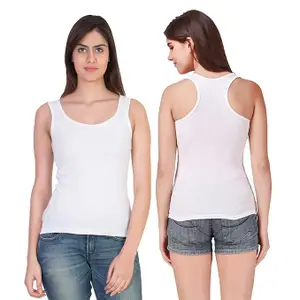 Camisole Tank Top Vest Racerback Sando Camis for Women, Girls (Pack of 2)