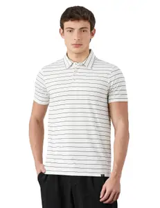 Brand: Amazon Brand - Symbol Amazon Brand - Symbol Men's Cotton Rich Striper Polo Collar Striped Tshirts | Half Sleeves-Regular Fit (Available in Plus Sizes)