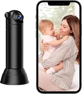 SAFETY NET 1080p Motion Detection Wireless Wide Angle WiFi Security Cameras for Home, Baby Monitoring