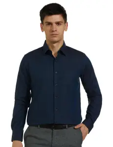 Visit the Van Heusen Store Van Heusen Men's Slim Fit Premium Ceremonial 100% Cotton Print Shirt