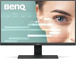 BenQ GW2780 27 Inch FHD 1080p Eye-Care LED Monitor, 1920x1080 Display, IPS,Brightness Intelligence, Low Light, Flicker