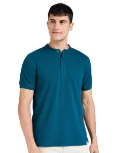 Brand: Amazon Brand - Symbol Amazon Brand - Symbol Men's Cotton Rich Polo T Shirt | Mandarin Collar Tshirts | Half Sleeves | Plain - Regular Fit (Available in Plus Sizes)
