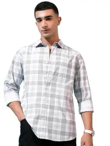 Brand: Highlander Highlander Men's Slim Fit Checks Shirt | Full Sleeves | Regular Collar | Casual Shirts for Men