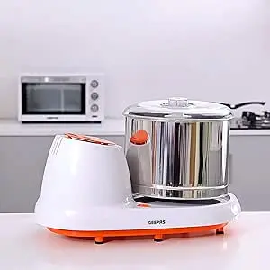 Geepas GWG44063 Wet Grinder with Stainless Steel Drum, 2L