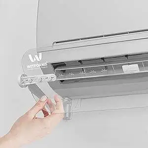 Witforms / Classic - Adjustable AC air Deflector Suitable for Split air conditioners. Enhance Cooling and Heating Circulation