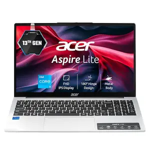 Acer Aspire Lite 13th Gen Intel Core i3-1305U Processor (Windows 11 Home/ 8GB RAM/ 512 GB SSD/Intel Graphics) AL15-53 with 39.6 cm (15.6") Full HD Display, 1.59 KG