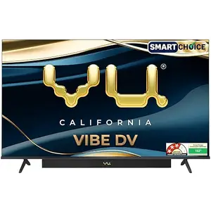 Vu 139cm (55 inches) Vibe Series 4K QLED Smart Google TV 55VIBE-DV