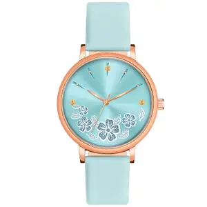 Brand: Acnos Acnos Women's Classic Butterfly Dial Analog Watch with Leather Strap