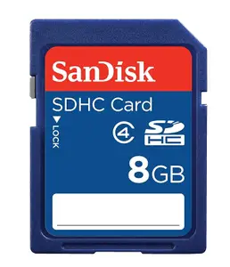 SanDisk 8GB microSDHC Card