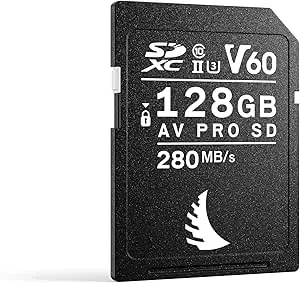 Angelbird AV PRO SD MK2 128GB V60 UHS-II 128 GB SDXC Class 10 280 MB/s Memory Card