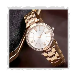 Visit the styledose Store styledose Women Watches Analogue Wrist Watches for Women's & Girls&Miss&Ladies Luxury Blue Dial with Roman Marker in Diamond Studded Round case with Rose Gold brecelet Strap Stylish Quartz Watches