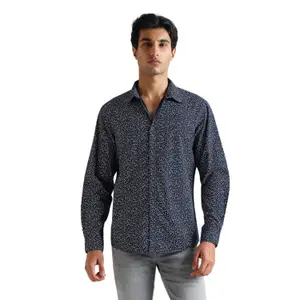 Visit the Pepe Jeans Store Pepe Jeans Men's Casual Shirt | Trendy Printed Shirt for Men| Regular Fit | Full Sleeve | Available in Plus Size
