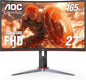 AOC C27G2 27 Inches VA Curved Full HD (1920x1080) 165Hz 1ms