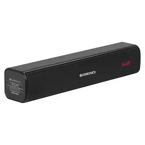 ZEBRONICS Zeb-Vita Plus Mini 16W Soundbar Supporting LED Display, USB, SD Card, AUX, FM, TWS & Call Function