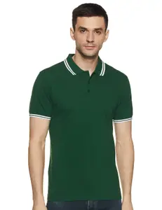 Brand: Amazon Brand - Symbol Amazon Brand - Symbol Men's Cotton Rich Solid Polo Tshirt | Collar Tshirts | Half Sleeves | Plain-Regular Fit (Available in Plus Sizes)