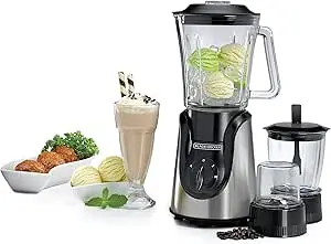 Black & Decker Glass Blender 600W, Bx600G-B5